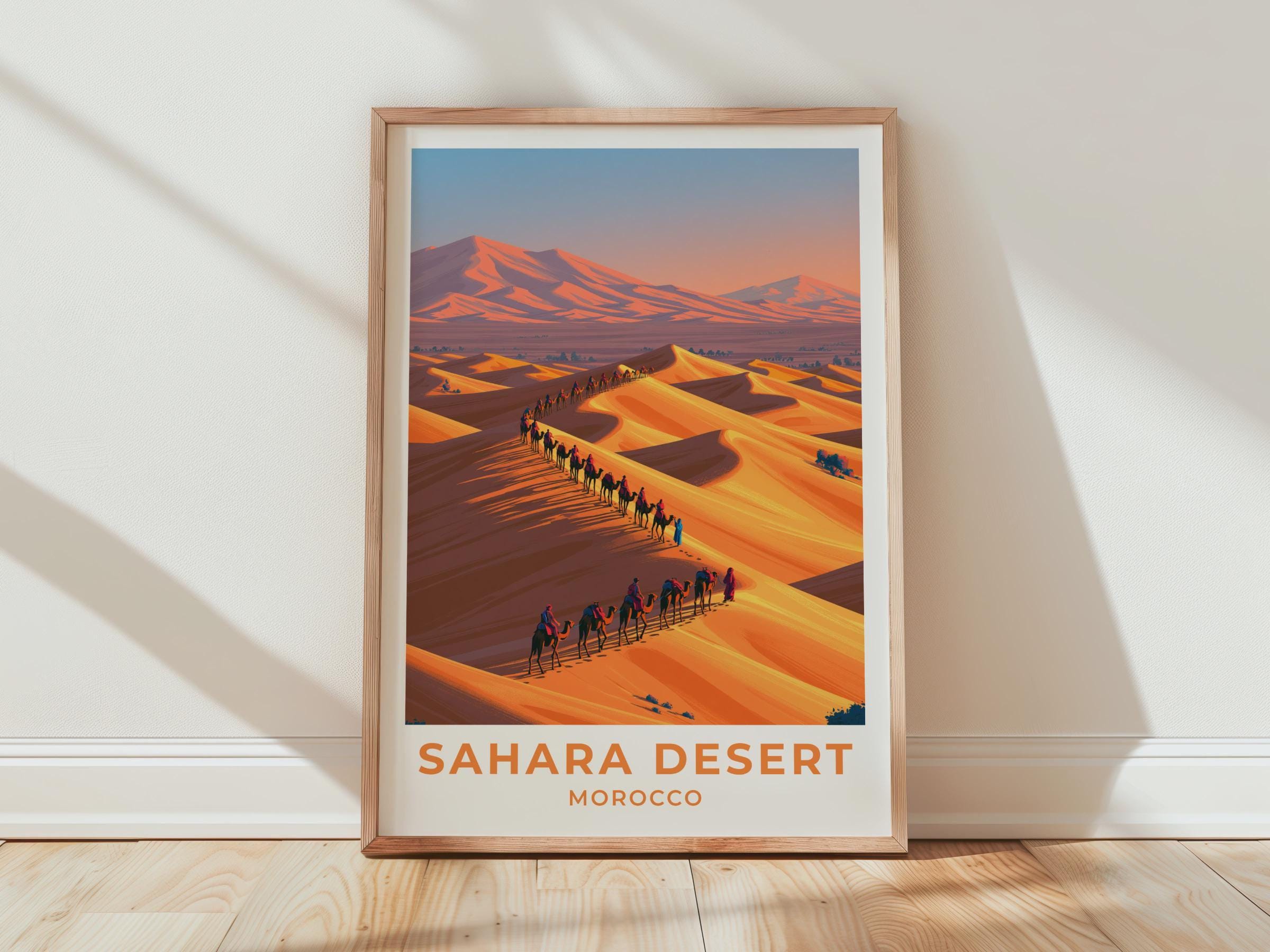 Sahara Desert Poster