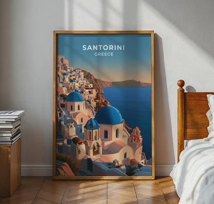 Santorini Poster