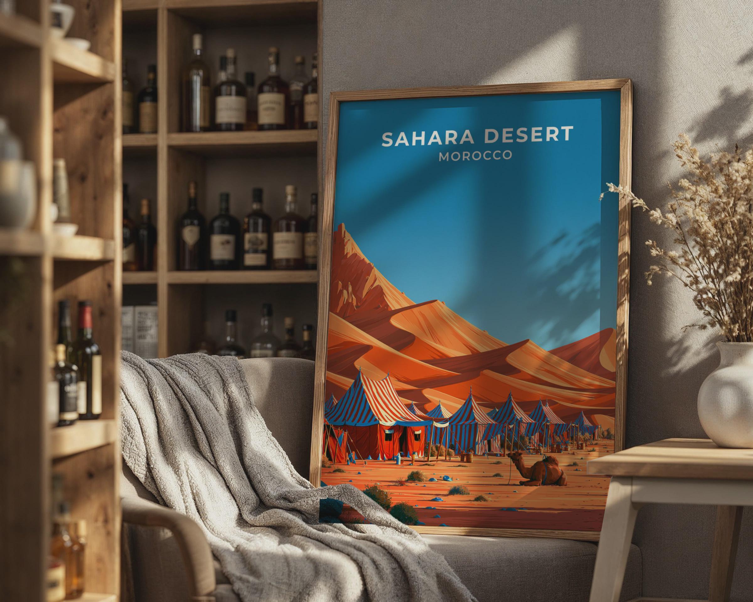 Sahara Desert Poster