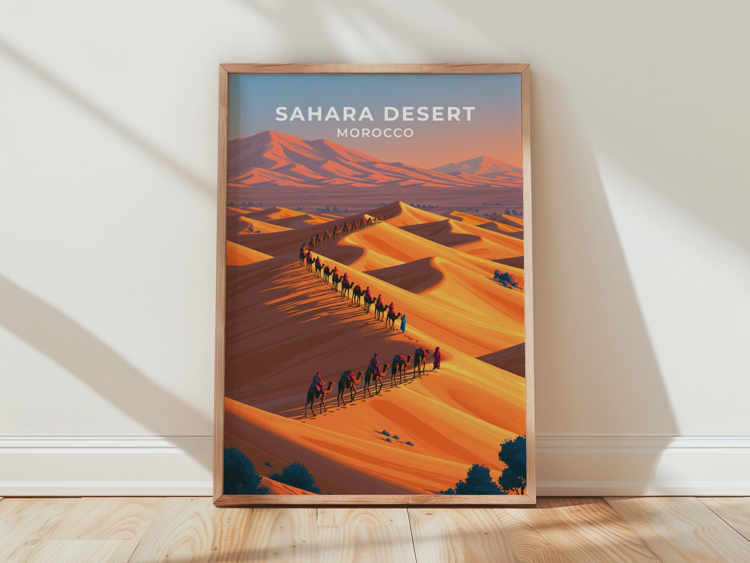 Sahara Desert Poster