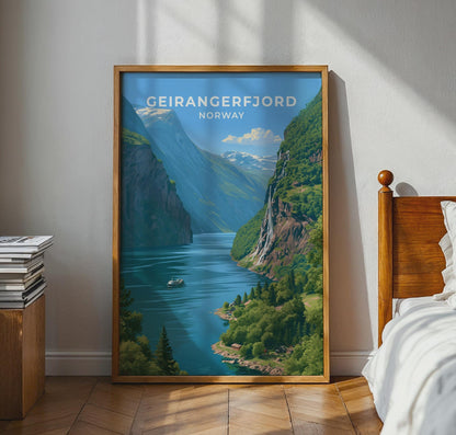 Geirangerfjord Poster