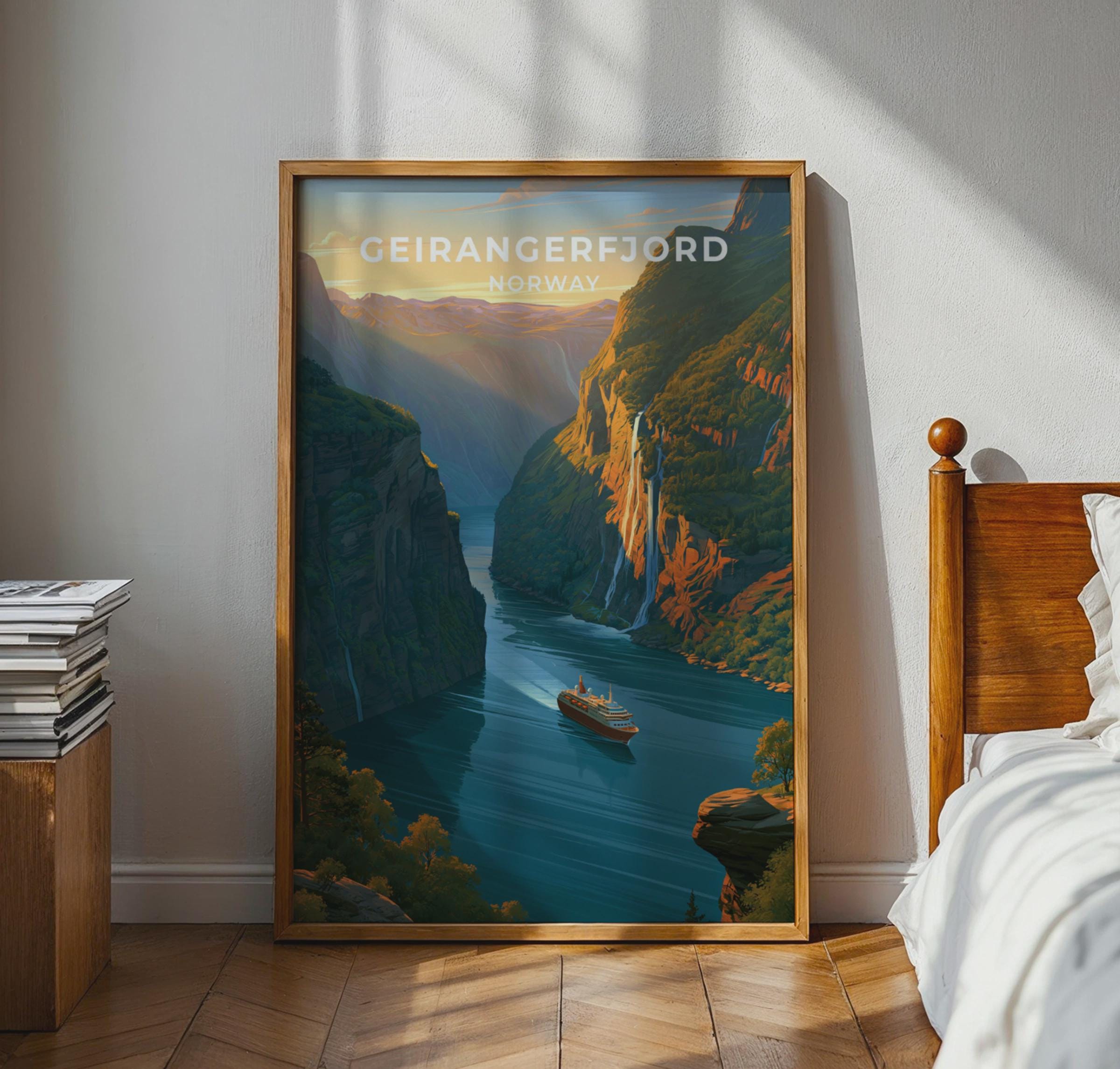 Geirangerfjord Poster