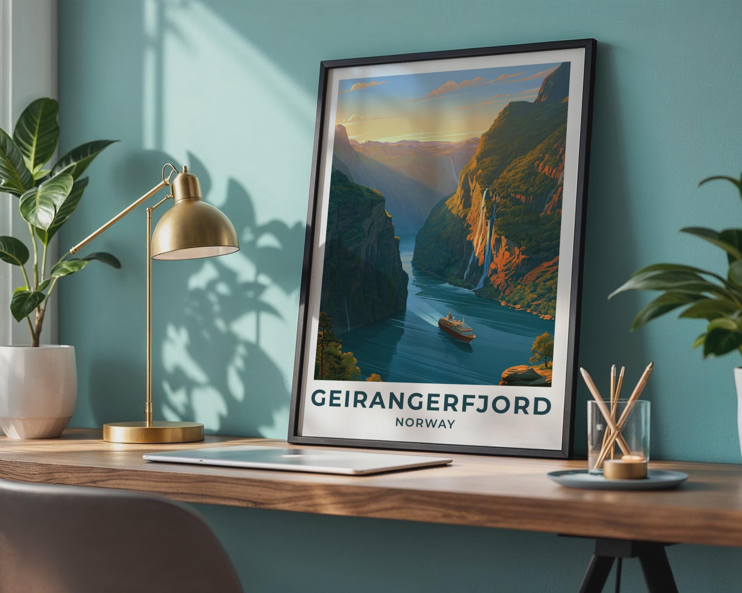 Geirangerfjord Poster