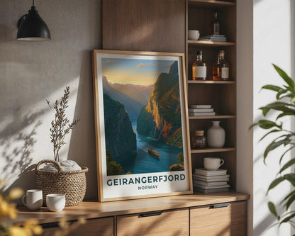 Geirangerfjord Poster
