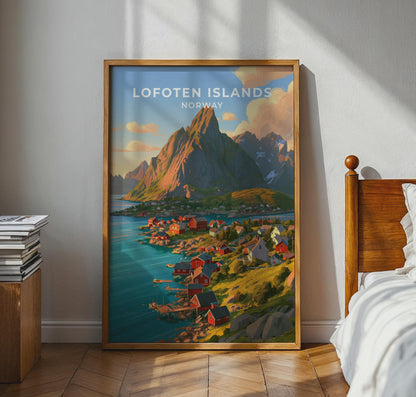 Lofoten Islands Poster