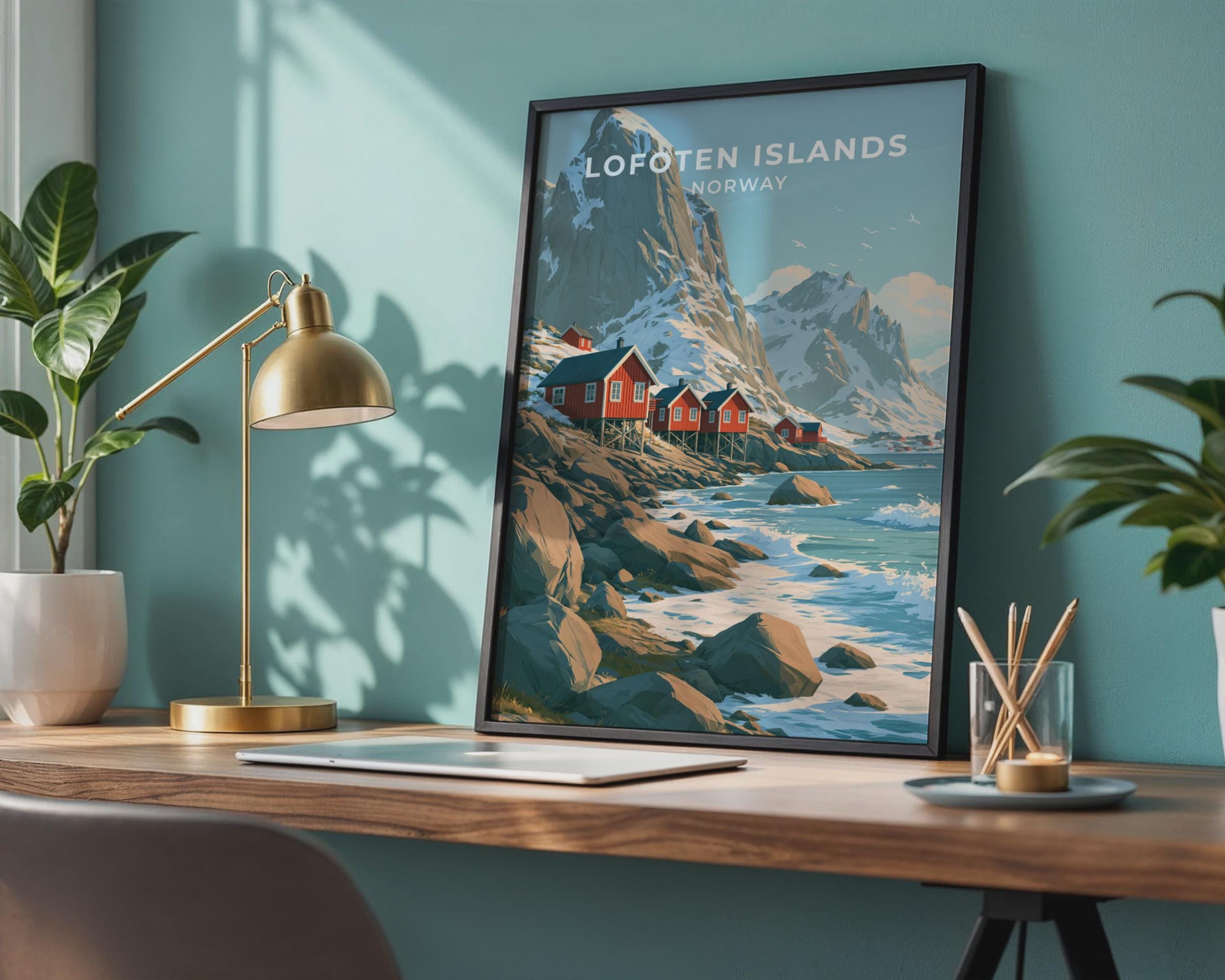 Lofoten Islands Poster