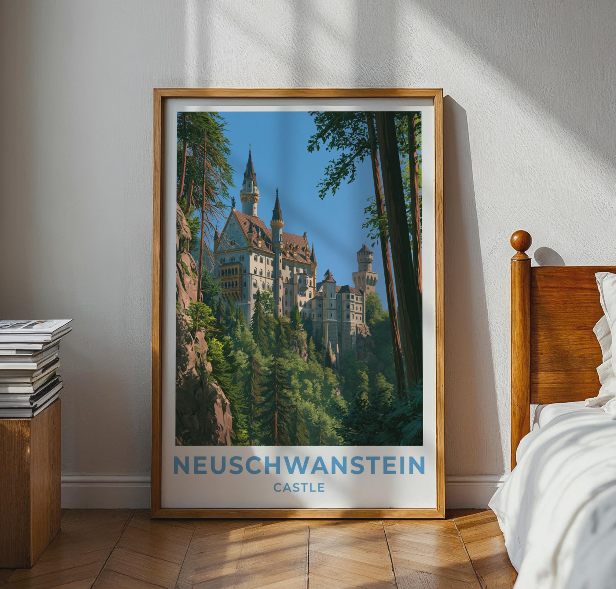 Neuschwanstein Castle Poster