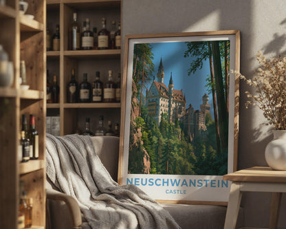 Neuschwanstein Castle Poster