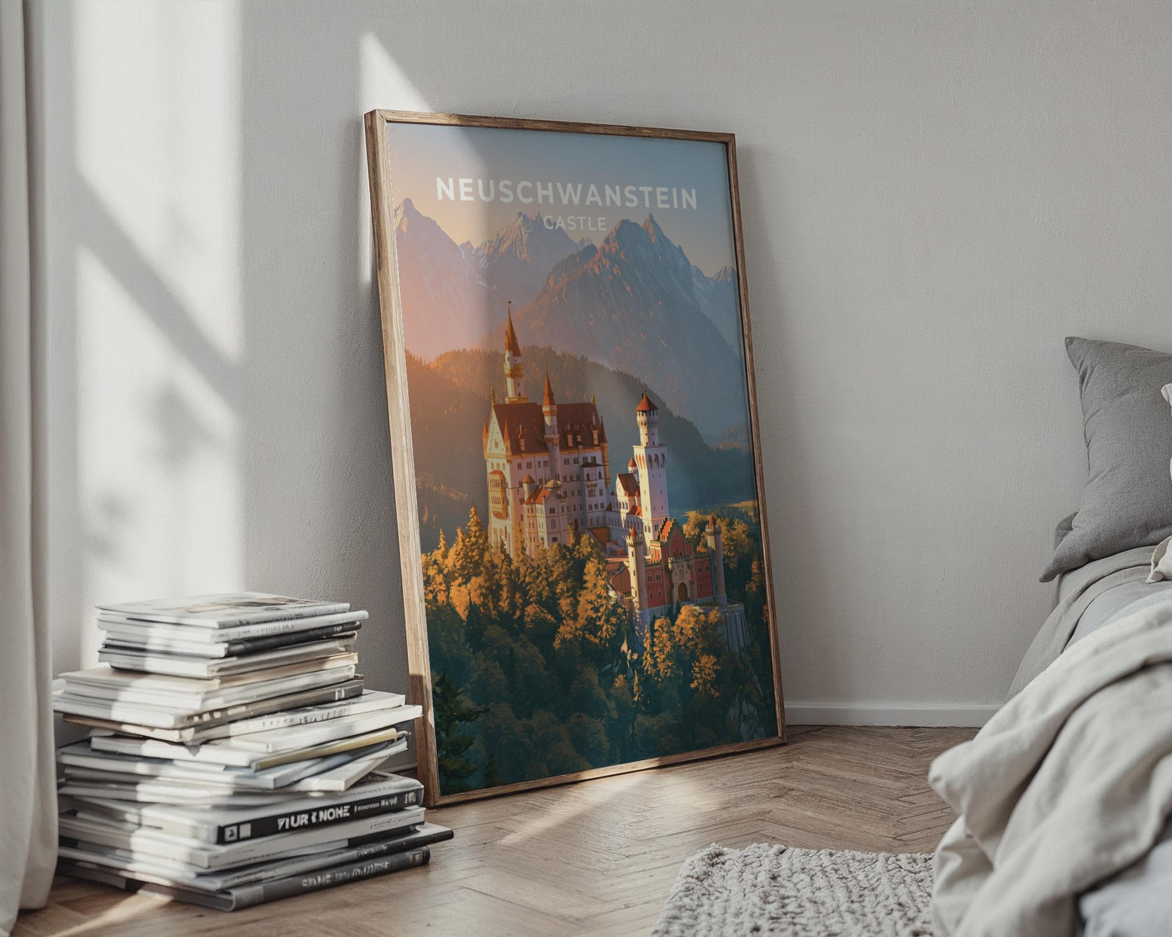 Neuschwanstein Castle Poster