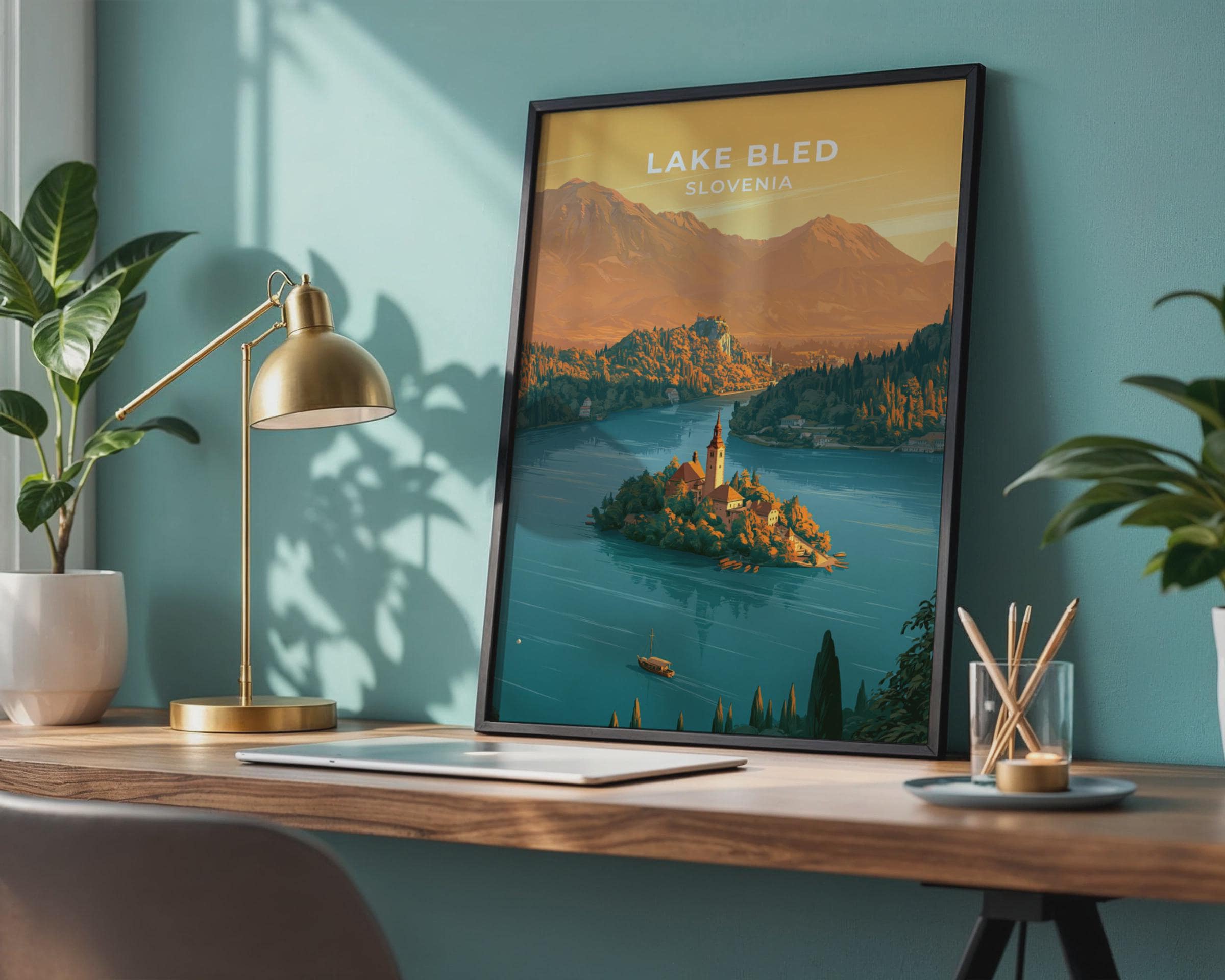 Lake Bled Poster