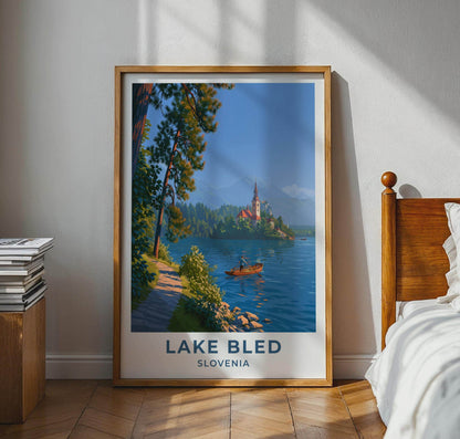 Lake Bled Poster