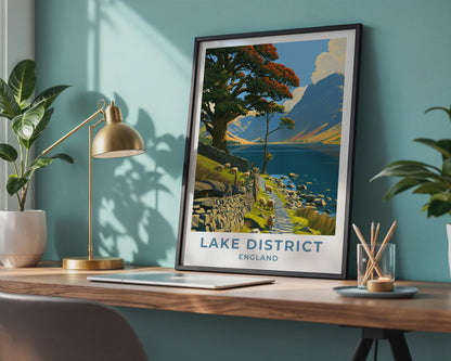 Lake District Poster