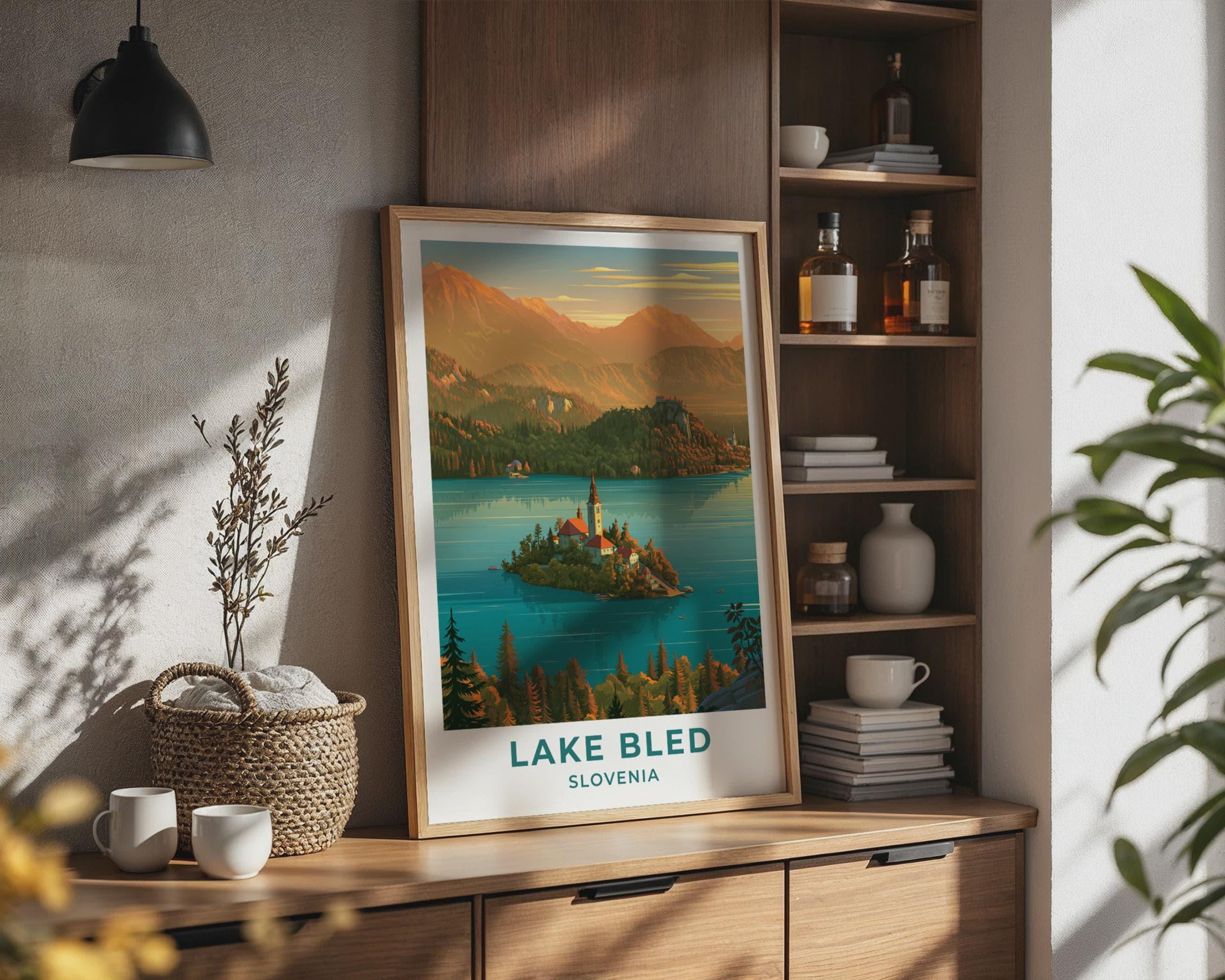 Lake Bled Poster
