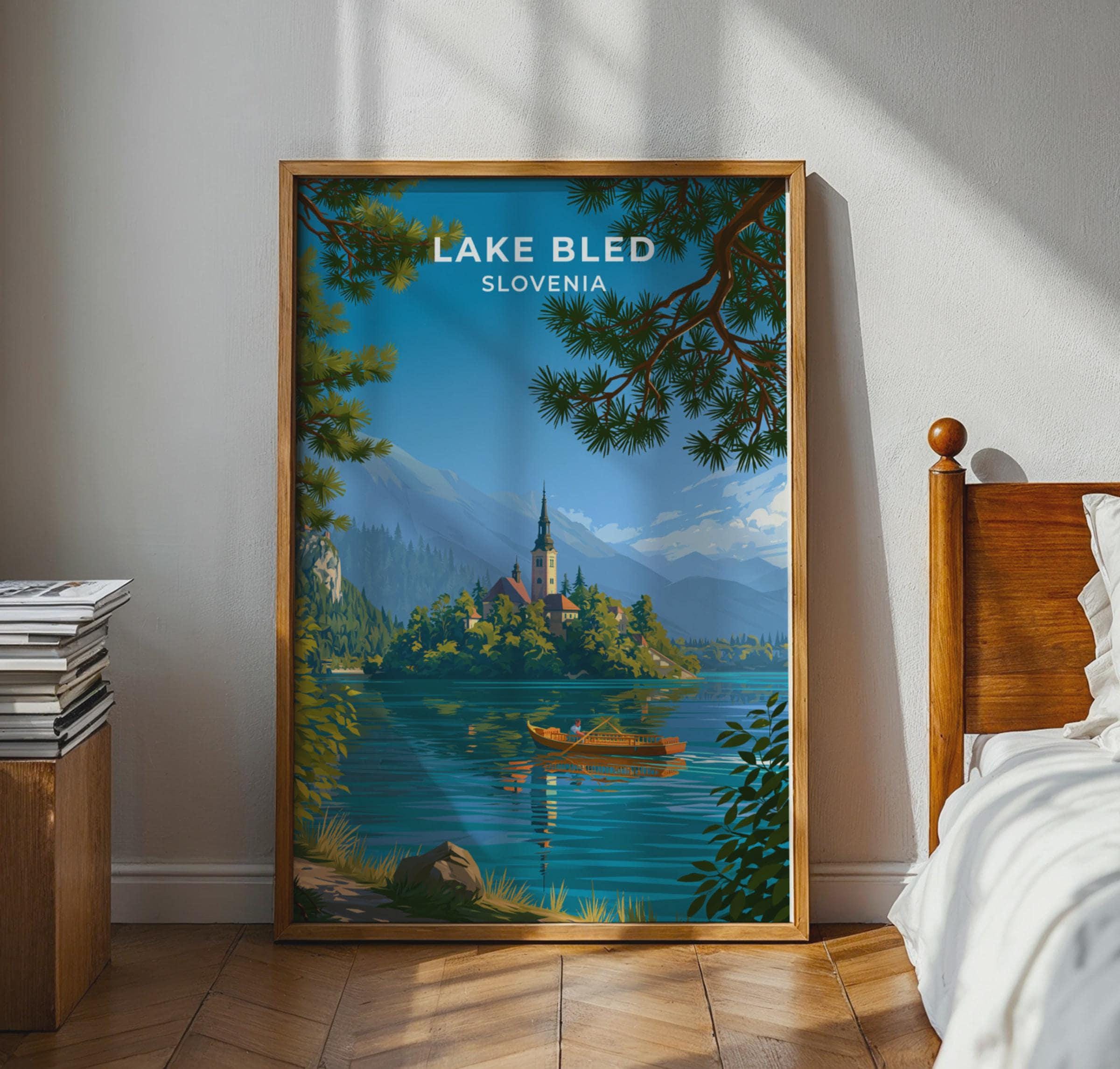 Lake Bled Poster