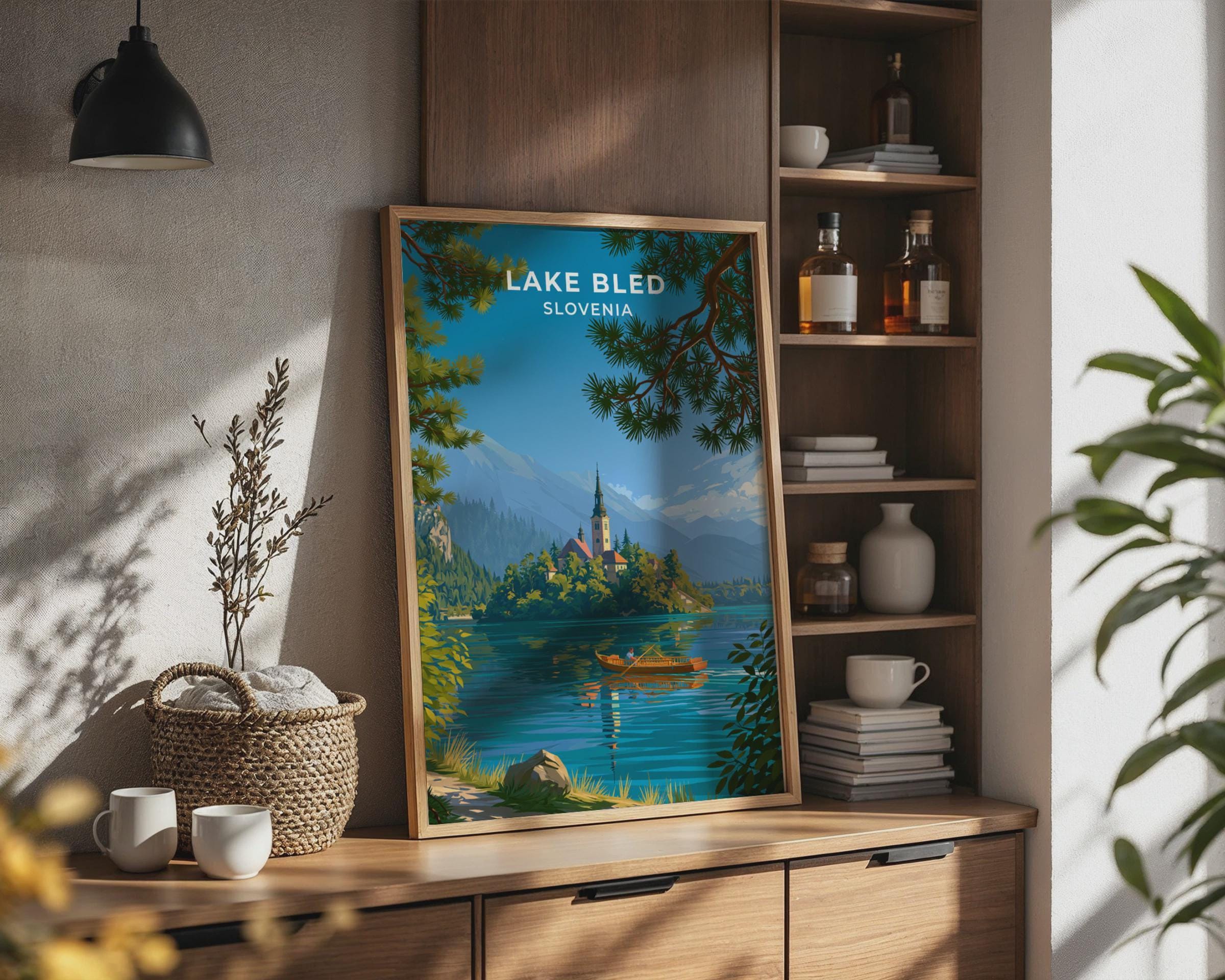 Lake Bled Poster