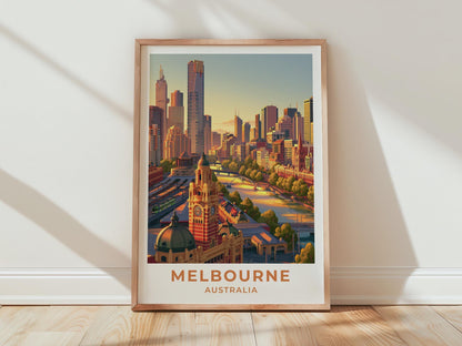 Melbourne Poster