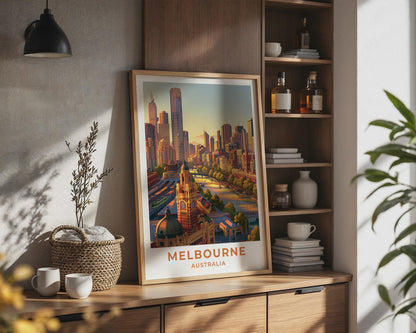 Melbourne Poster