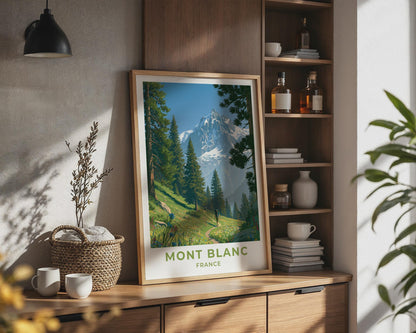 Mont Blanc Poster