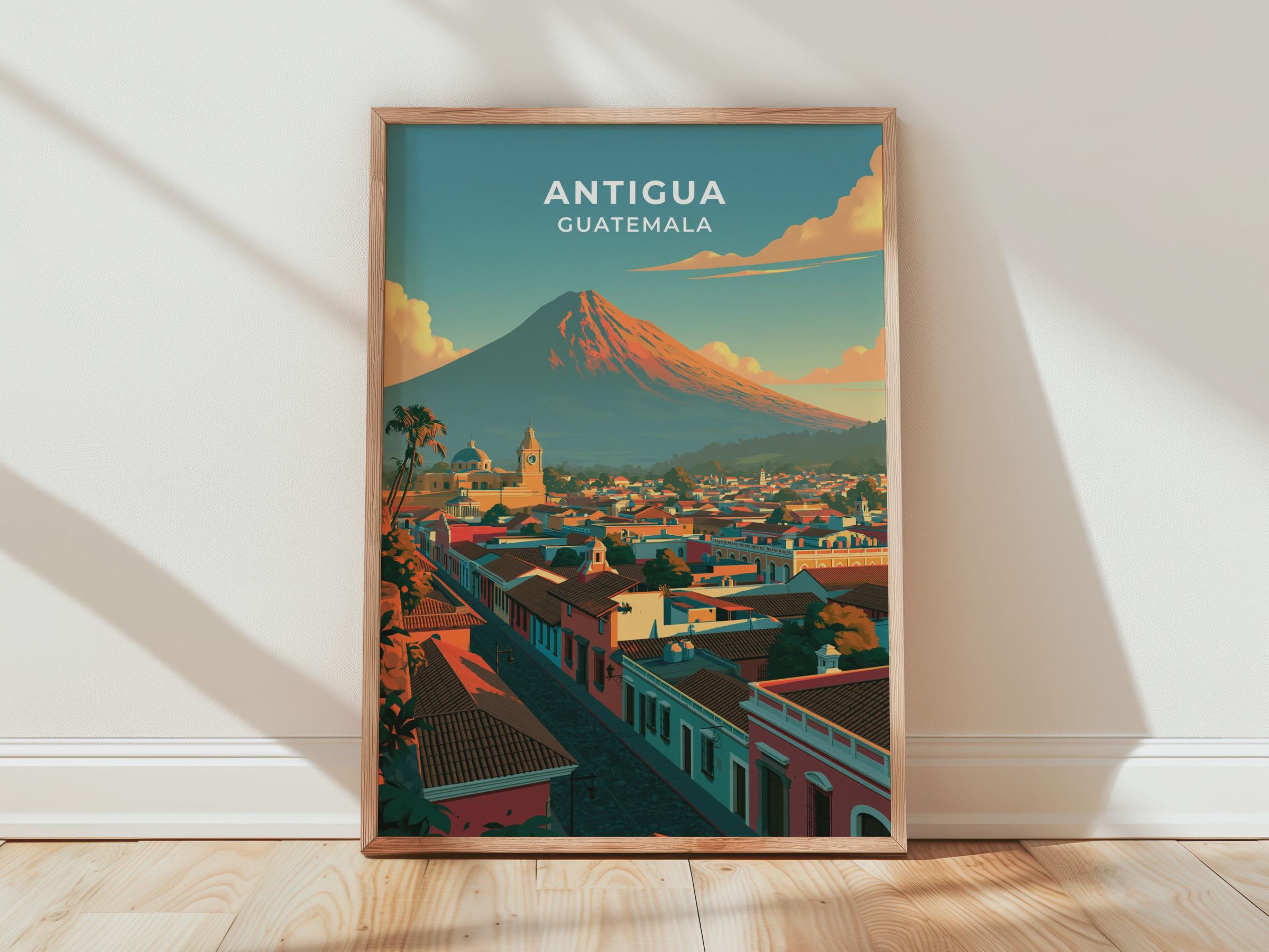 Antigua Guatemala Poster