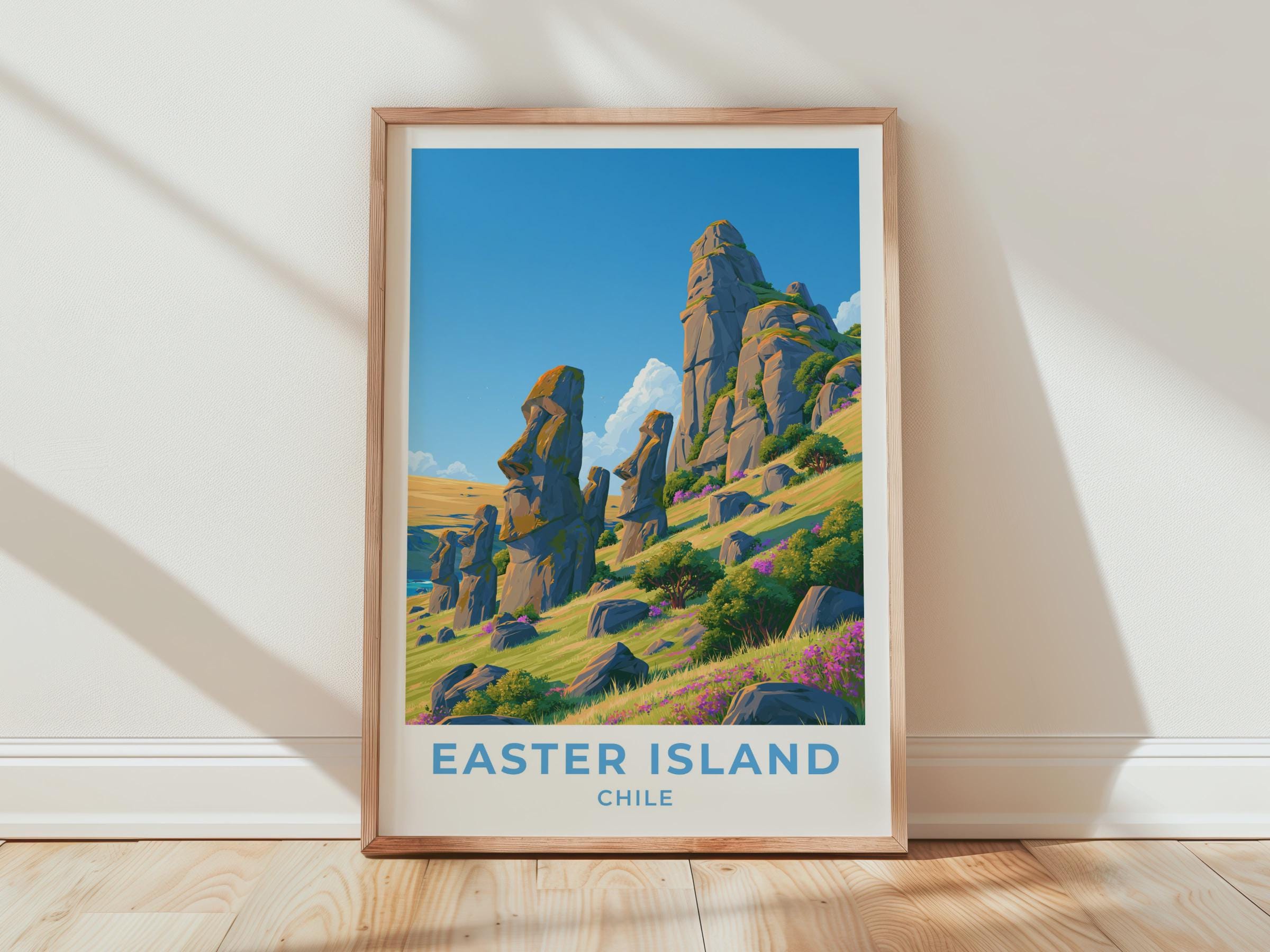 Easter Island Poster