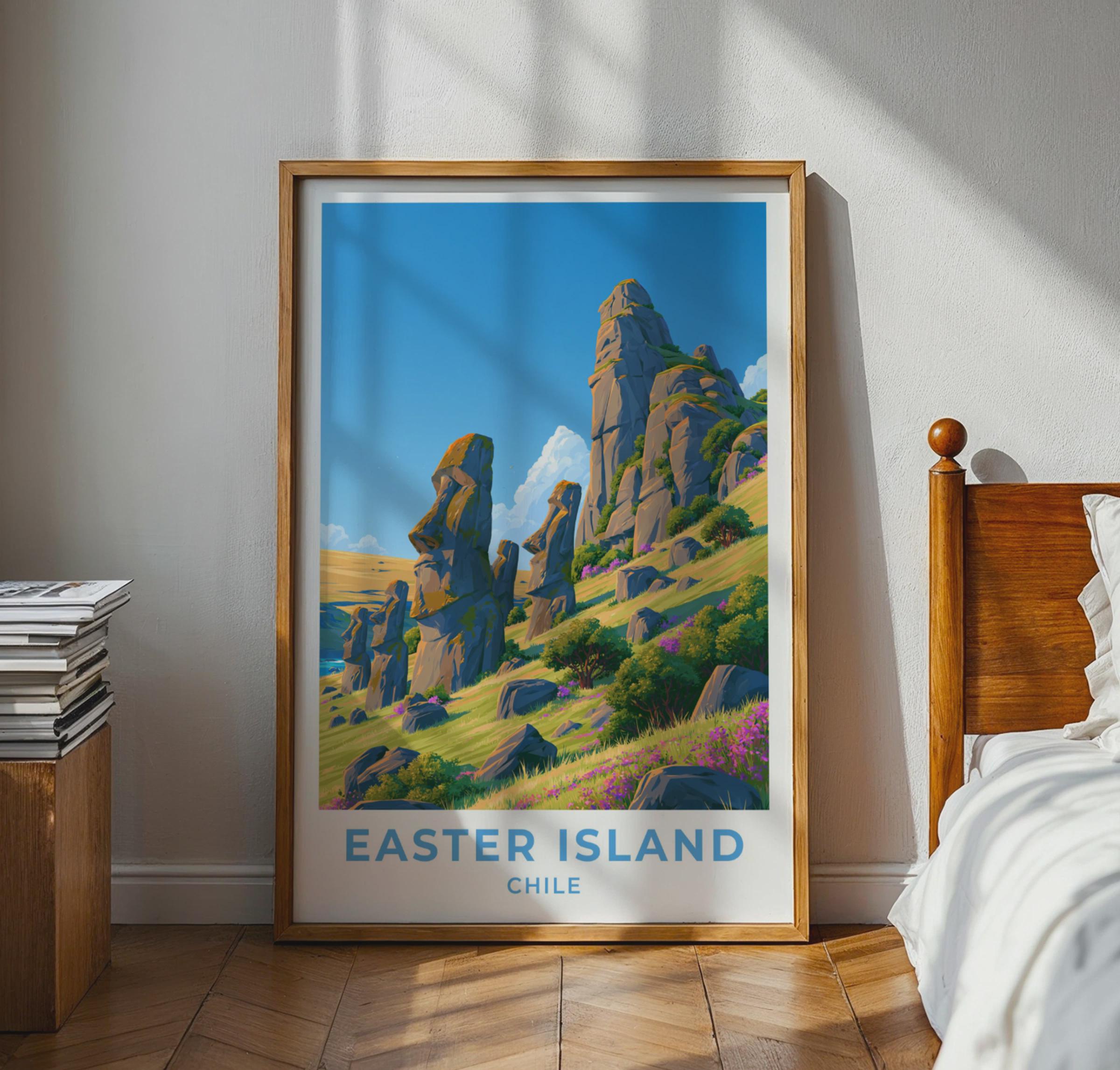 Easter Island Poster