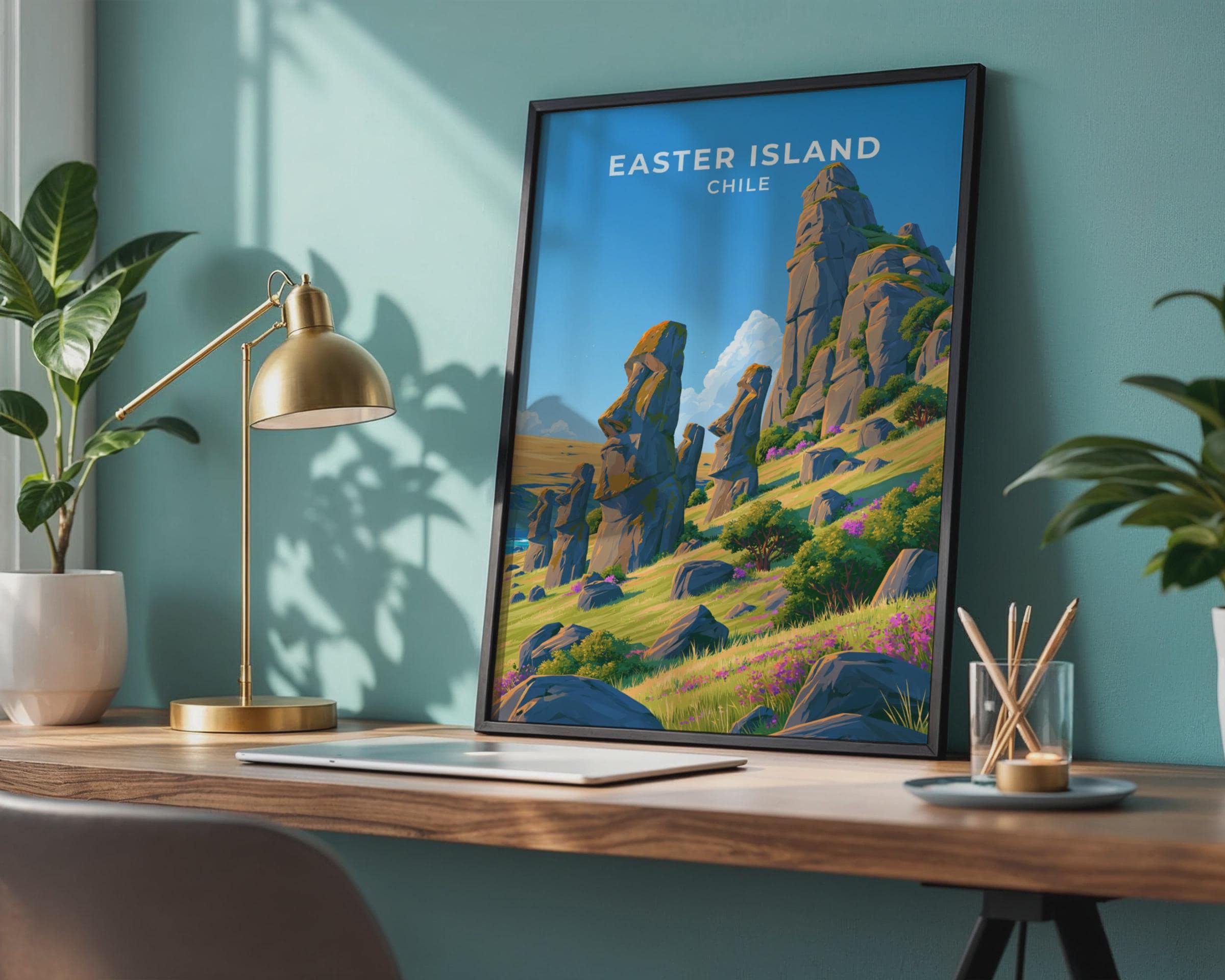 Easter Island Poster