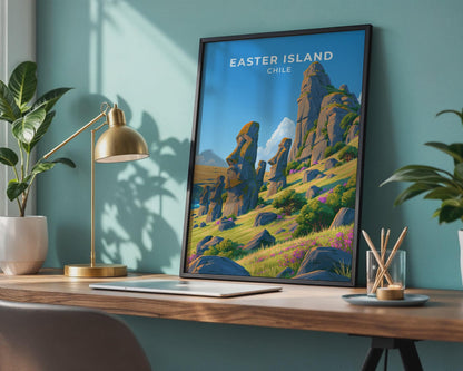 Easter Island Poster