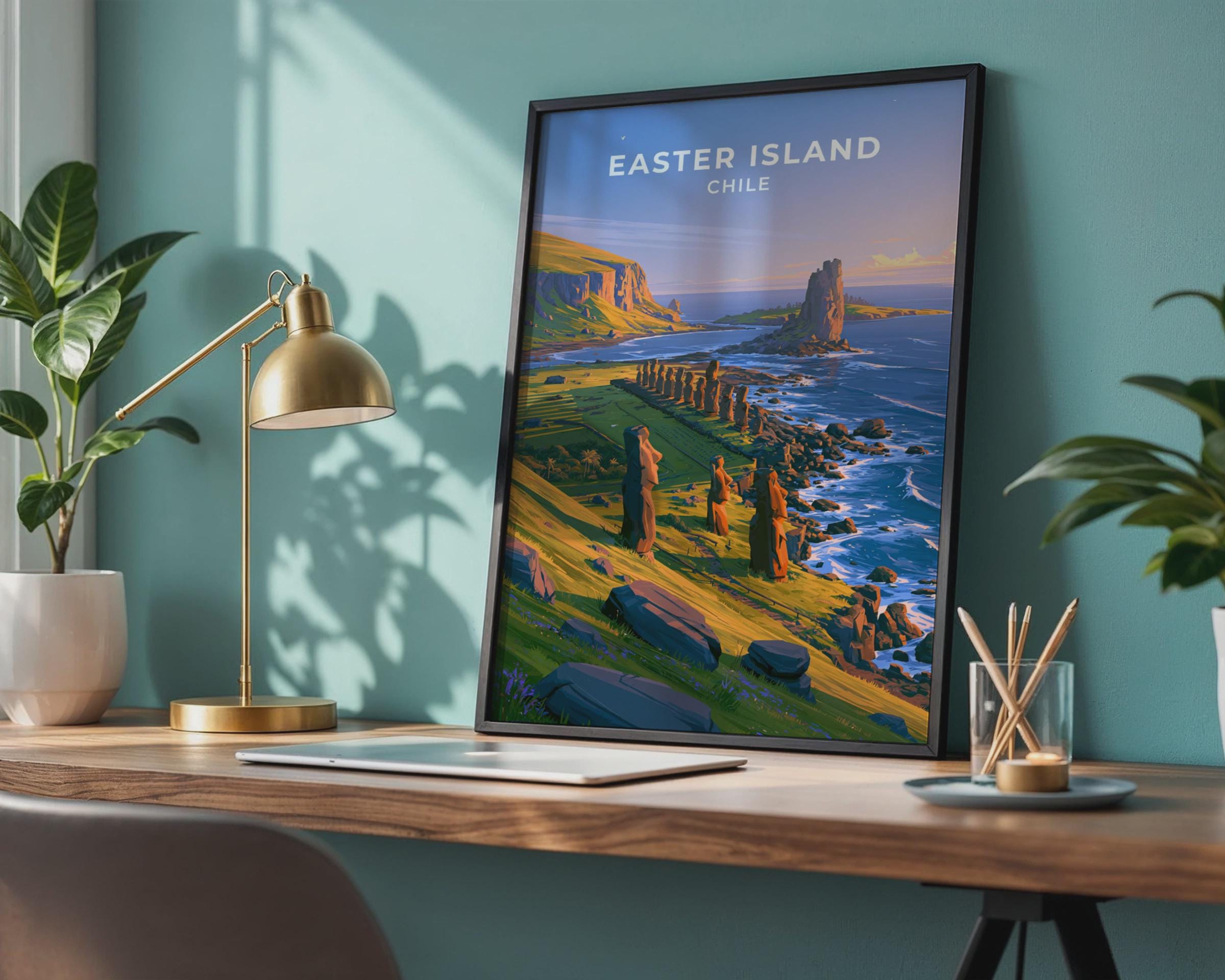 Easter Island Poster