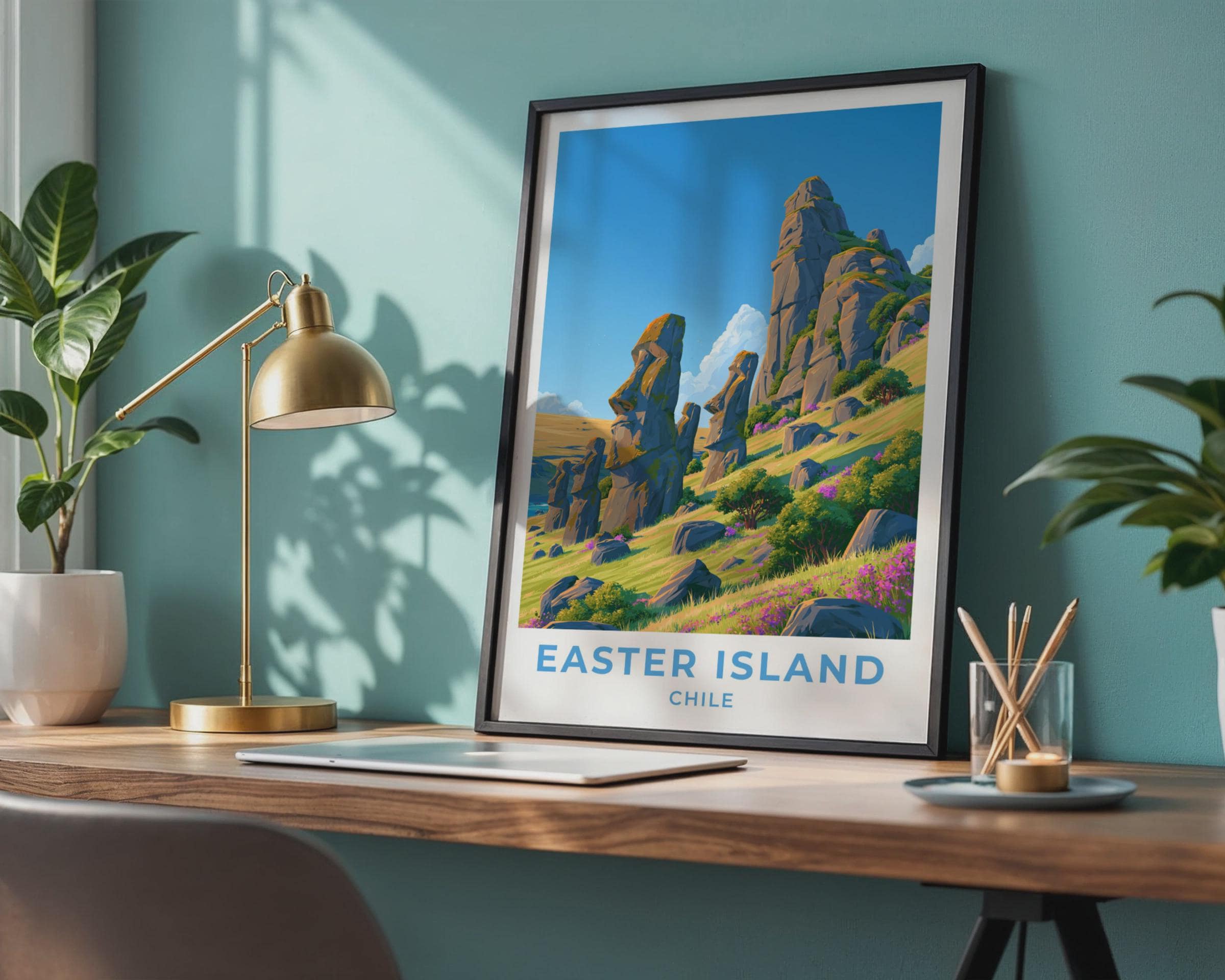 Easter Island Poster
