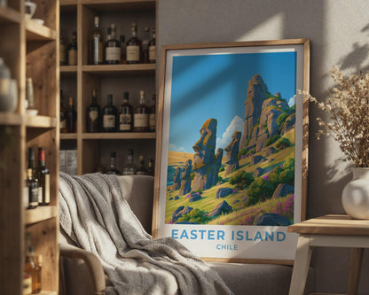Easter Island Poster