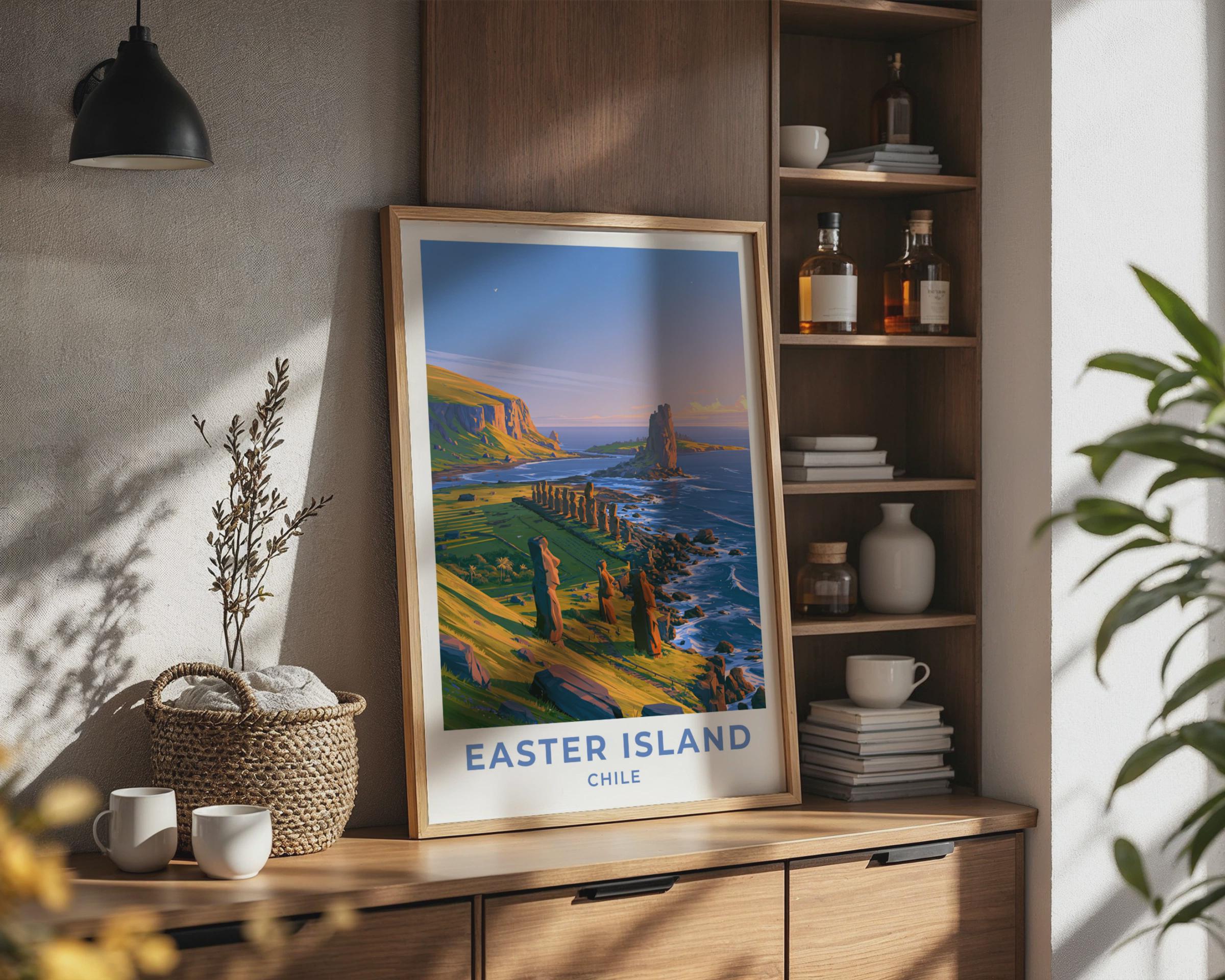Easter Island Poster