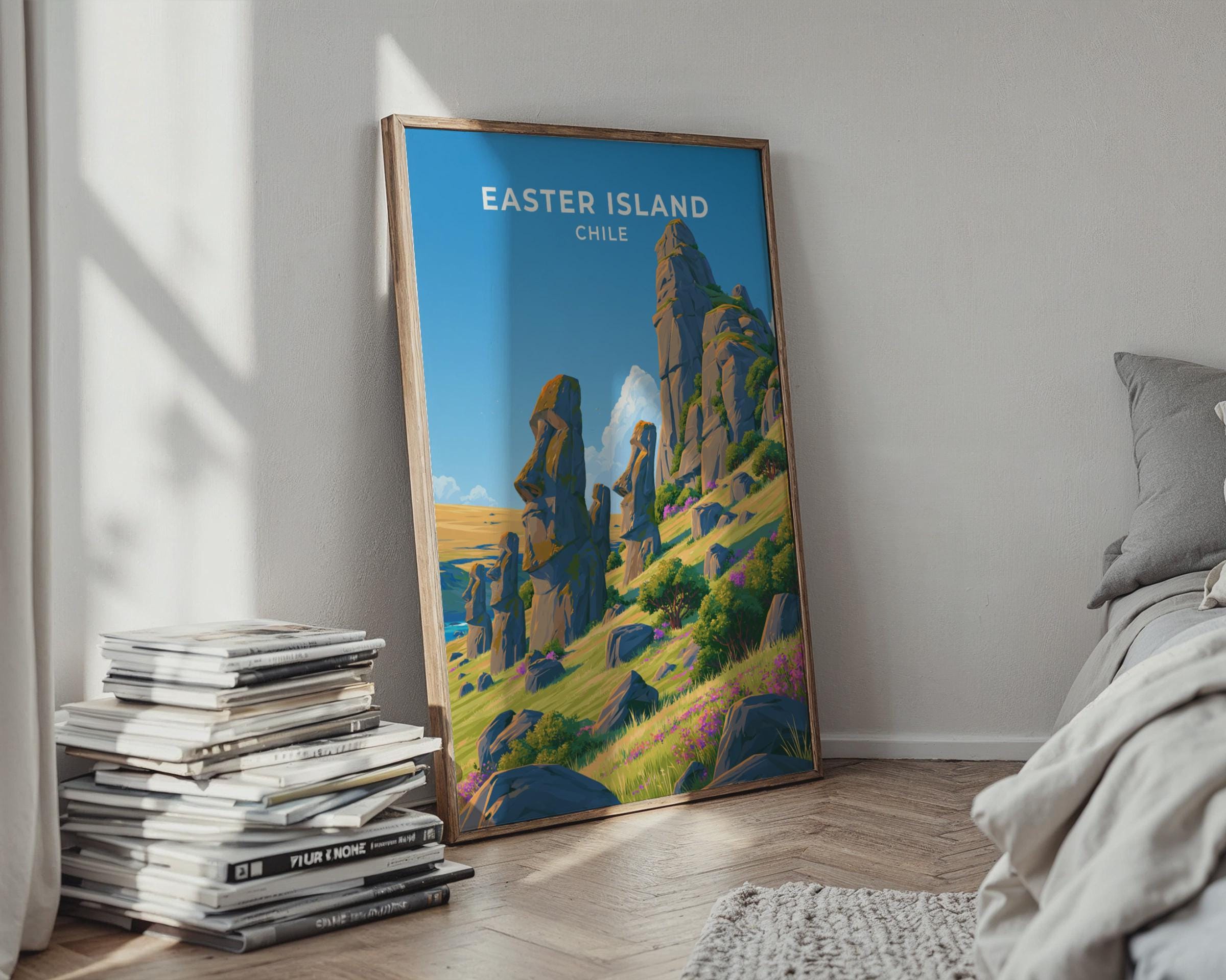 Easter Island Poster
