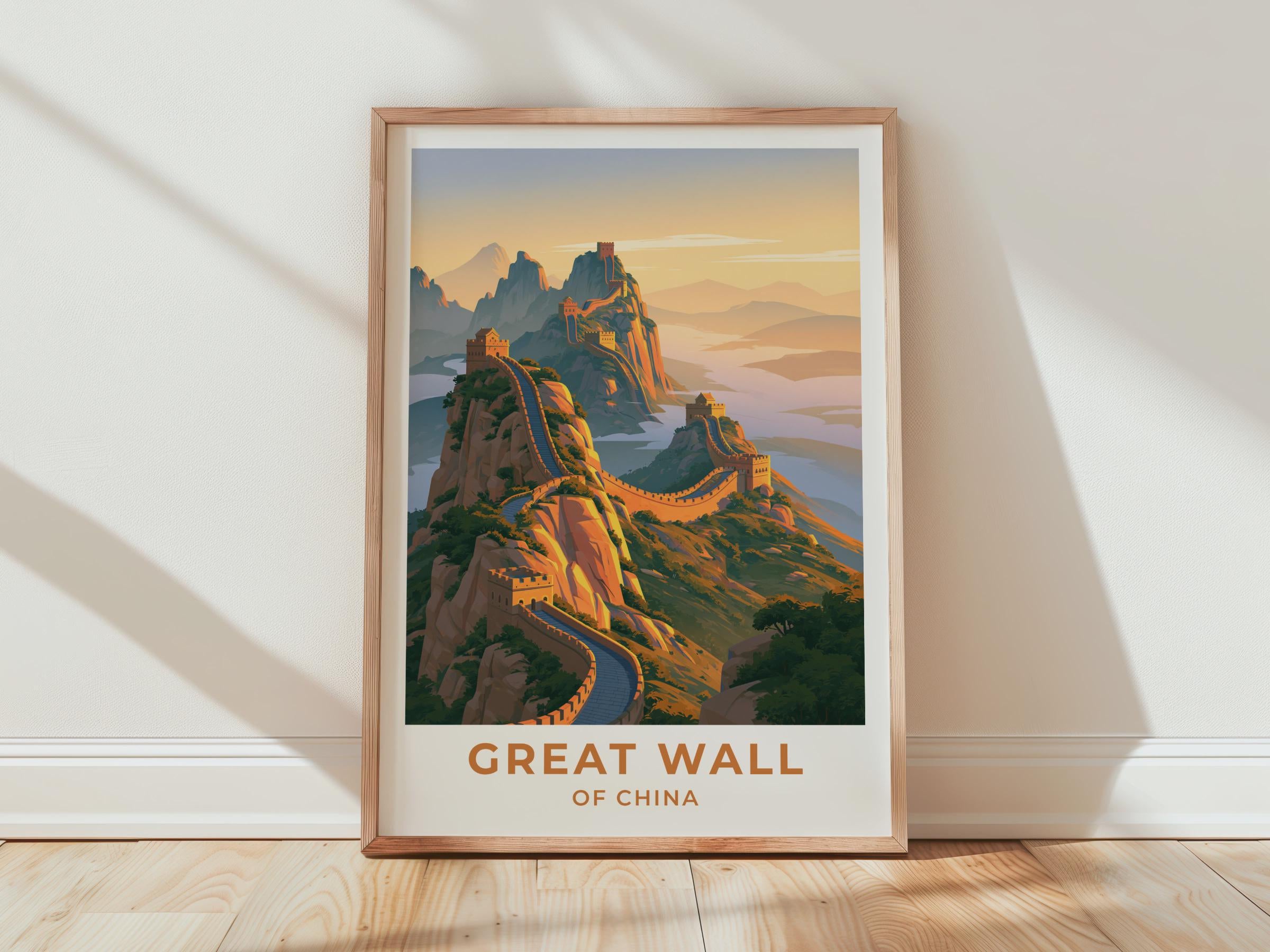 Great Wall of China Poster