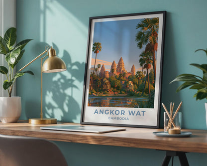 Angkor Wat Poster