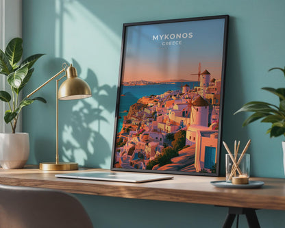 Mykonos Poster