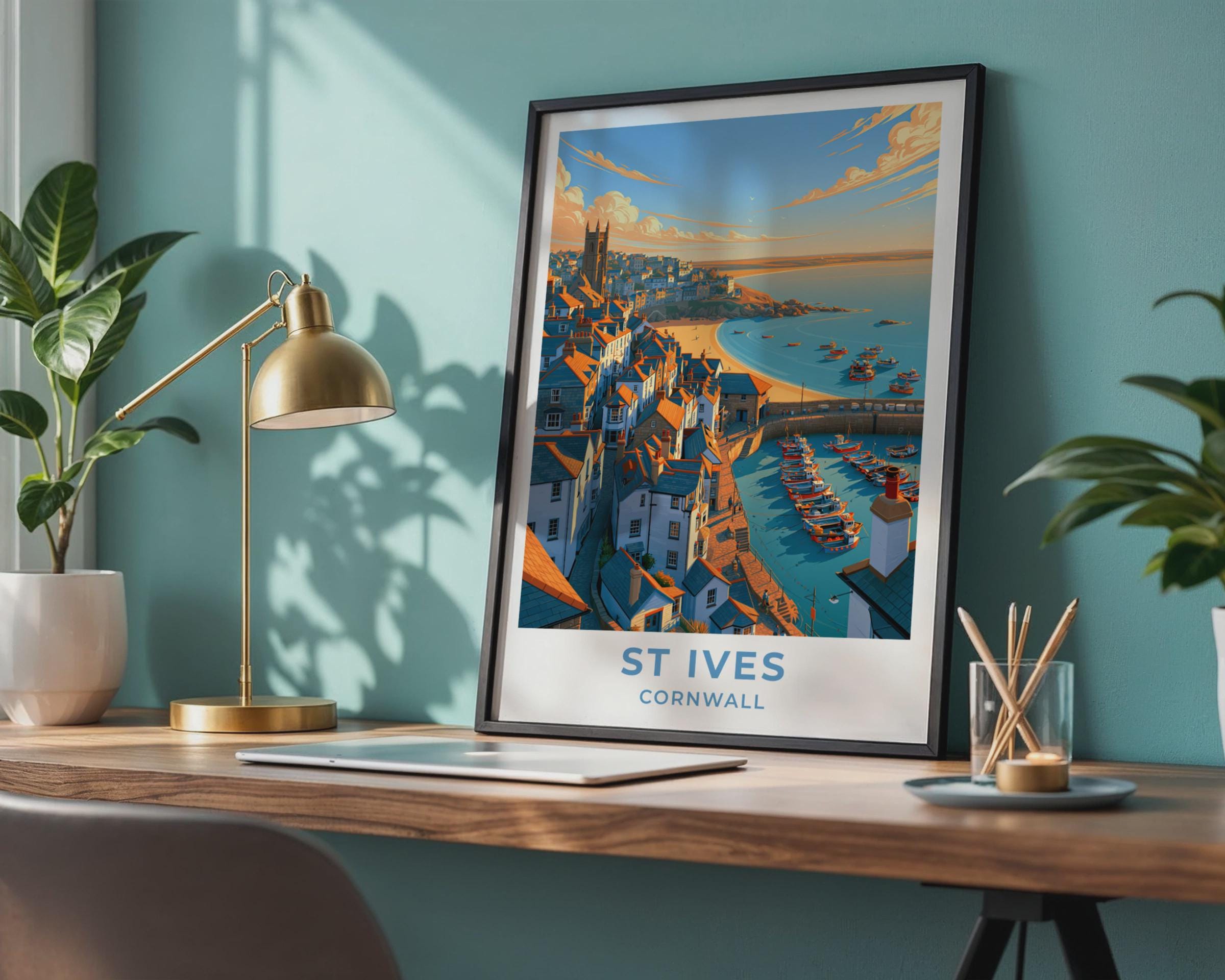 St Ives Poster