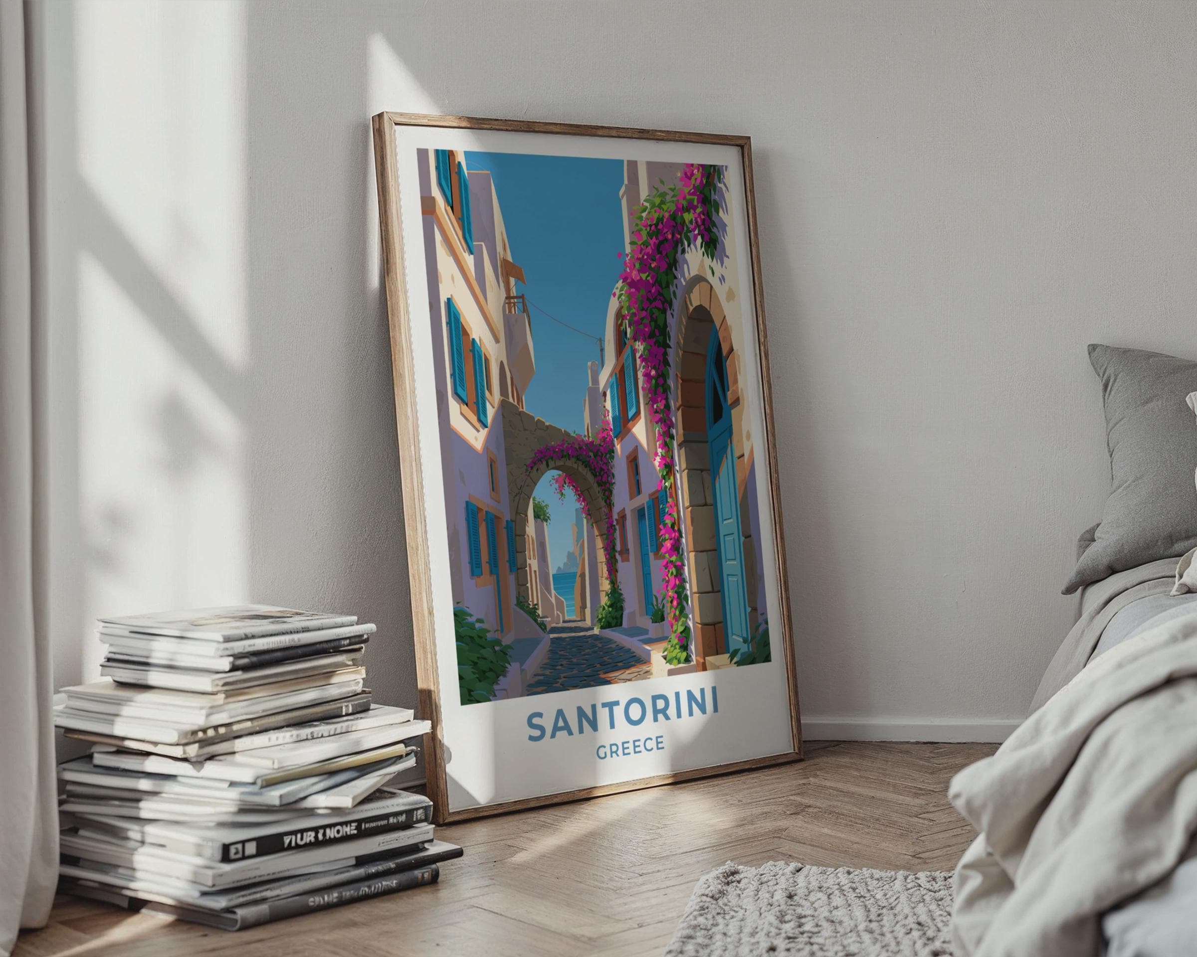 Santorini Poster