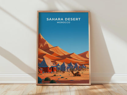 Sahara Desert Poster