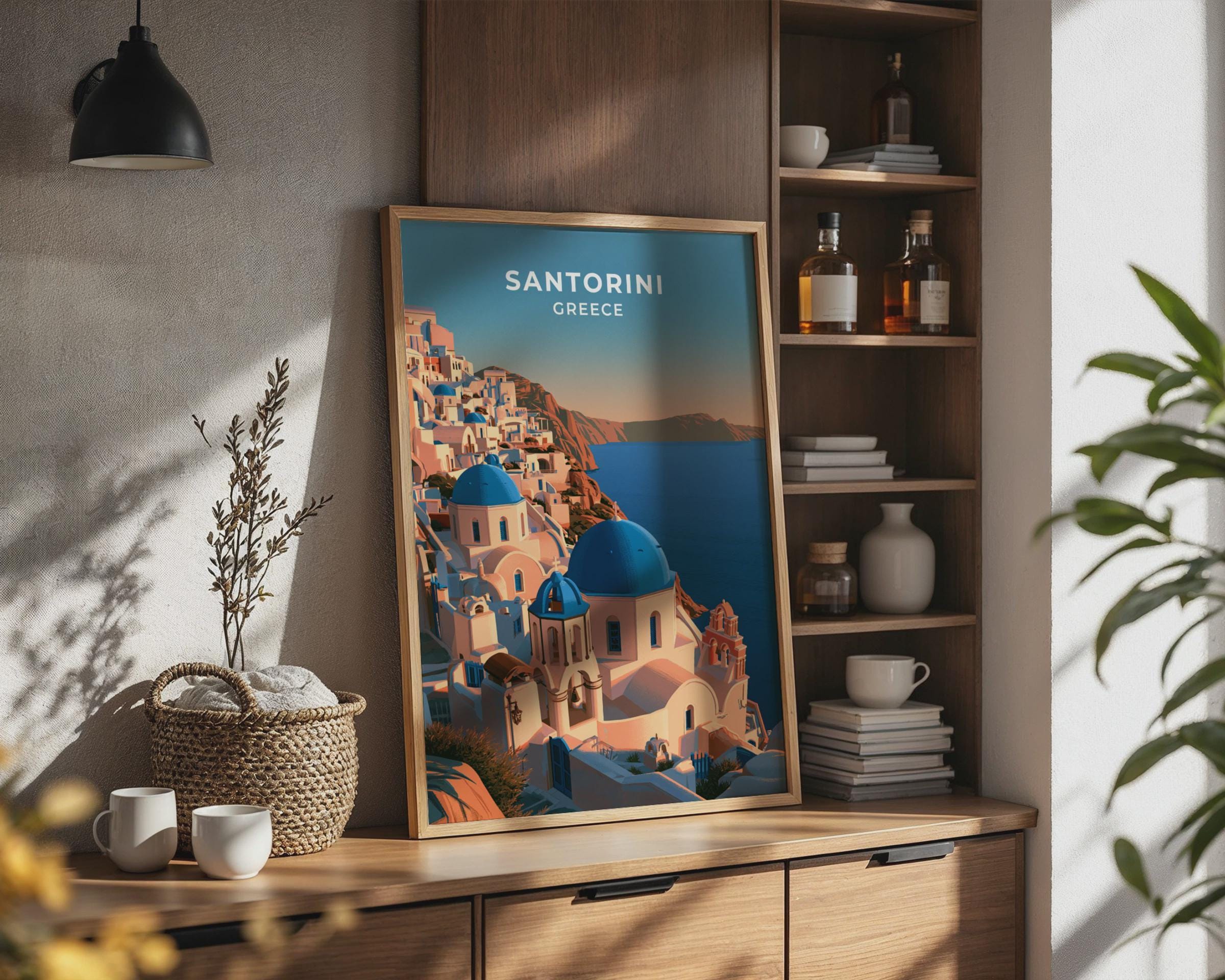 Santorini Poster