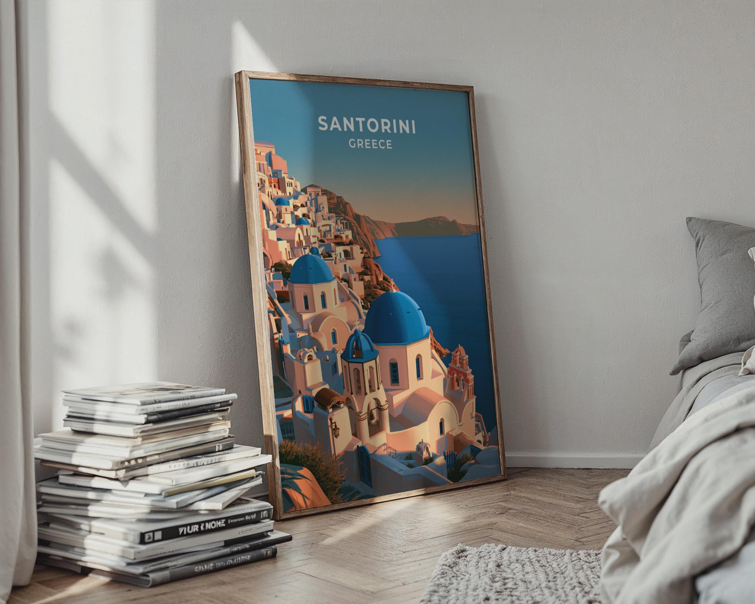 Santorini Poster