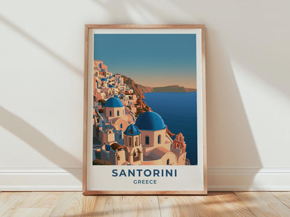 Santorini Poster