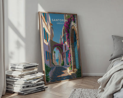 Santorini Poster