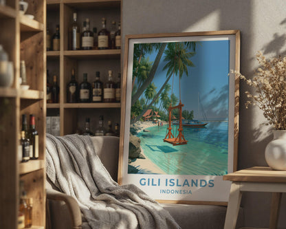 Gili Islands Poster