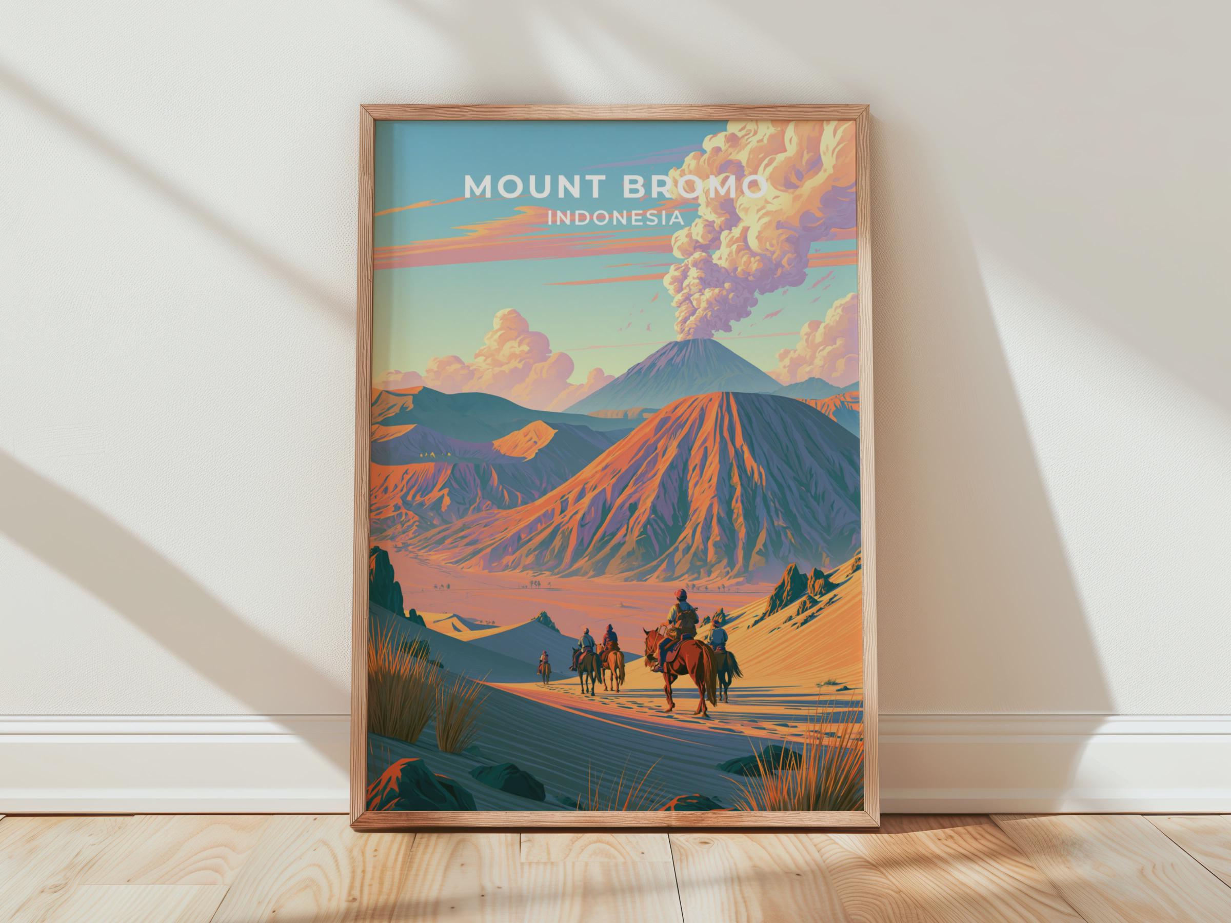 Mount Bromo Poster