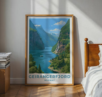 Geirangerfjord Poster