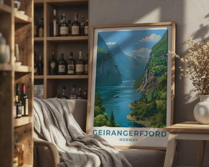 Geirangerfjord Poster
