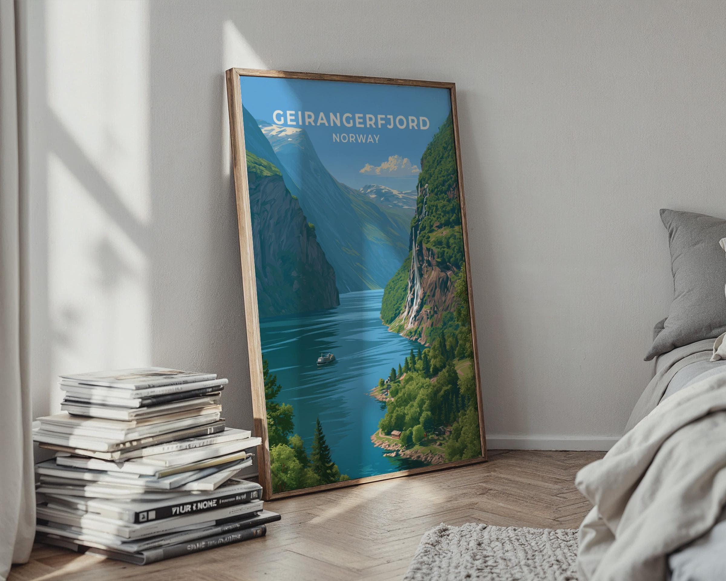 Geirangerfjord Poster