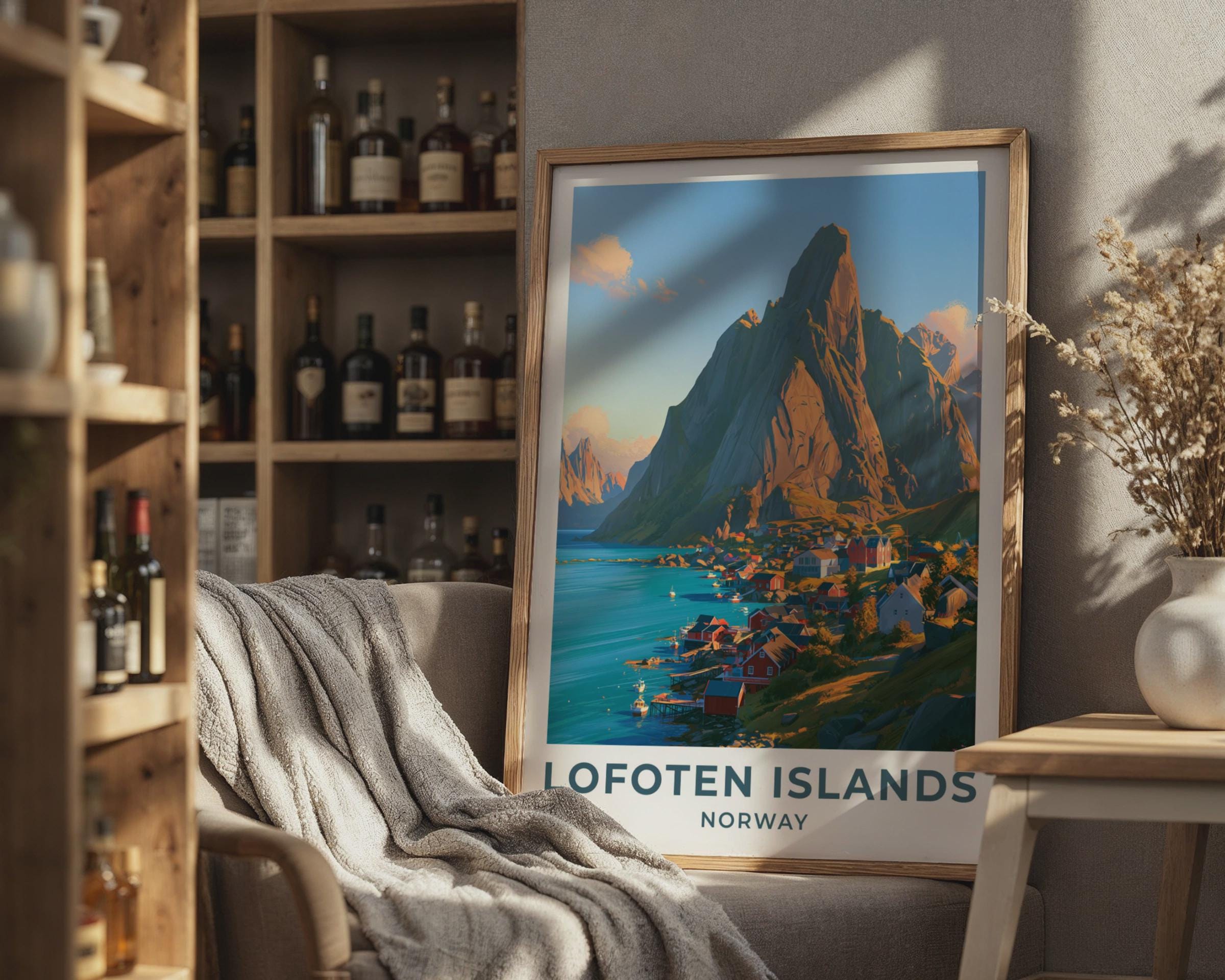 Lofoten Islands Poster