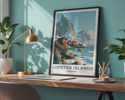 Lofoten Islands Poster