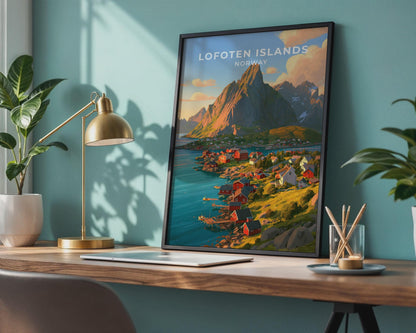Lofoten Islands Poster